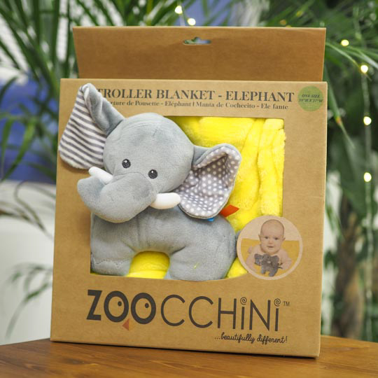 マスコット付きブランケット