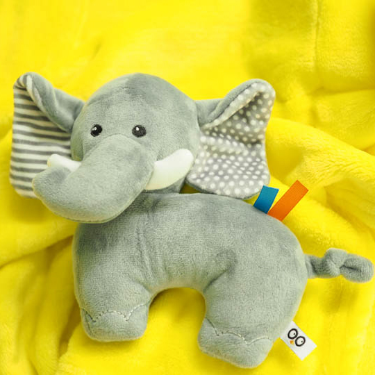 マスコット付きブランケット