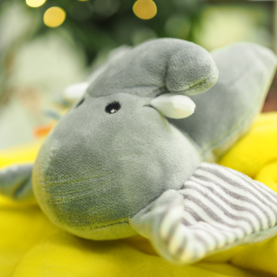 マスコット付きブランケット