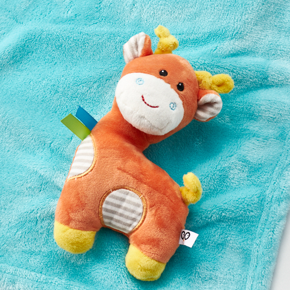 マスコット付きブランケット