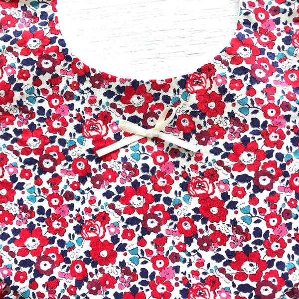 【Cherry9】リバティプリント2点セットスタイ＆ヘアピン　　スタイ　L'Atelier de K