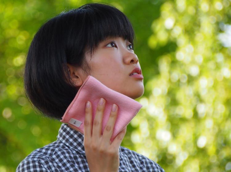 三河木綿6重織和さらしガーゼハンカチMサイズ2個セット