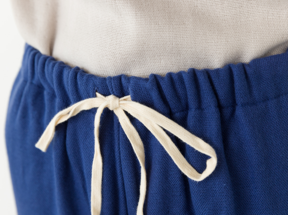 三河木綿4重織和さらしガーゼホームウエア　ボトムス