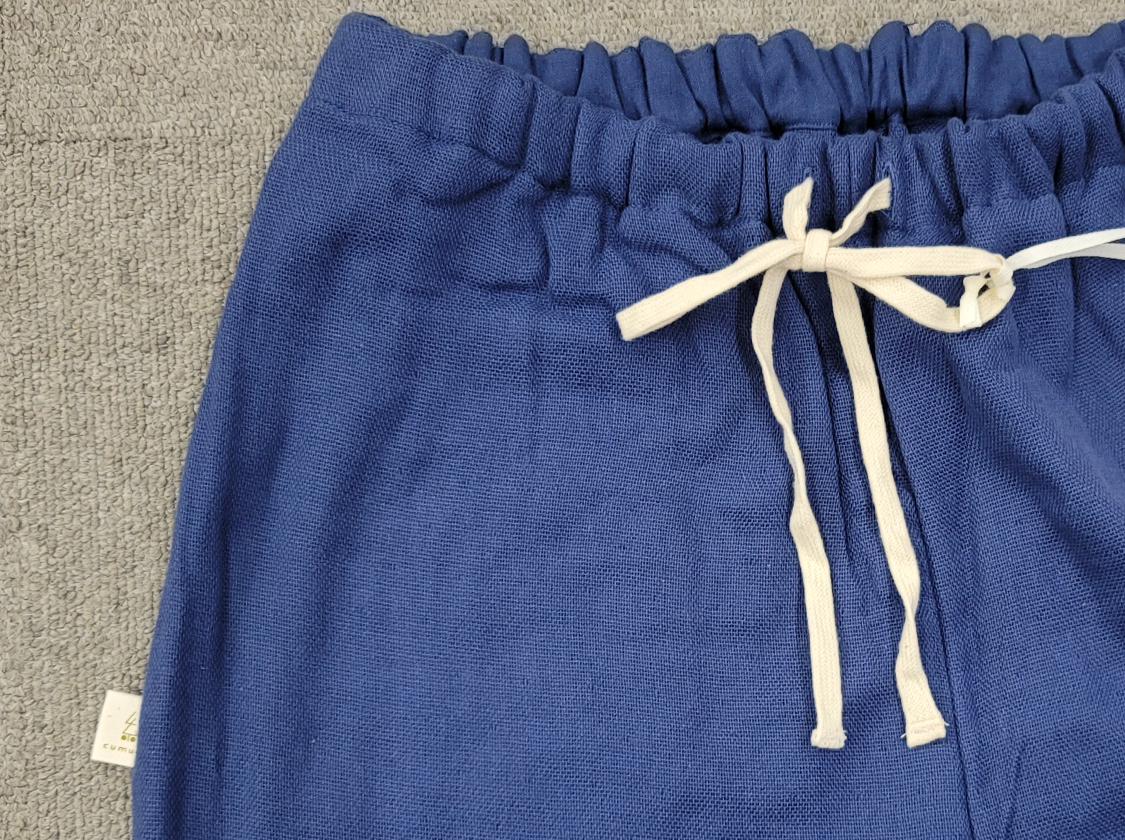 三河木綿4重織和さらしガーゼホームウエア　ボトムス