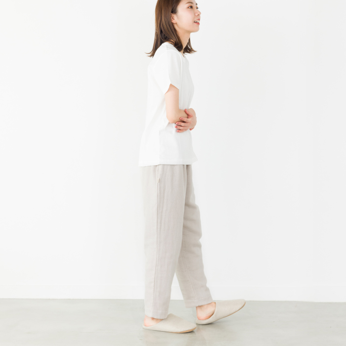 三河木綿4重織和さらしガーゼホームウエア　ボトムス