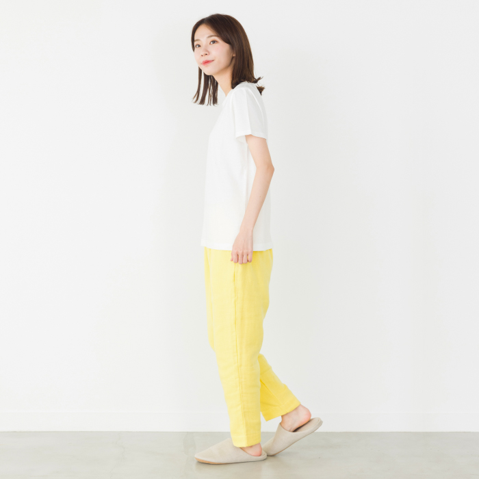 三河木綿4重織和さらしガーゼホームウエア　ボトムス