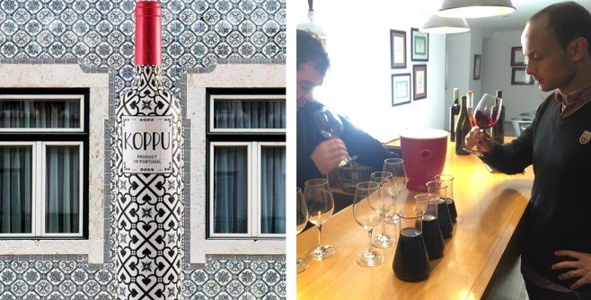 ポルトガルを象徴するキュートなタイル柄ワイン『コップ』