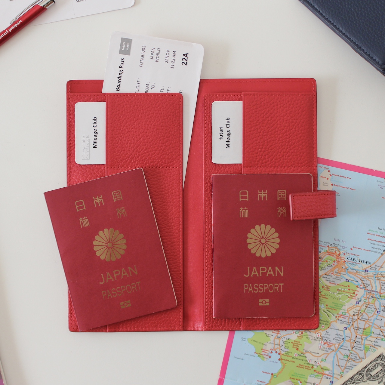 futari passport(フタリパスポート )パスポートケース