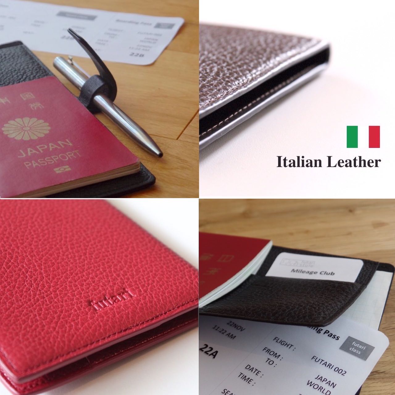 futari passport（フタリパスポート ）パスポートケース