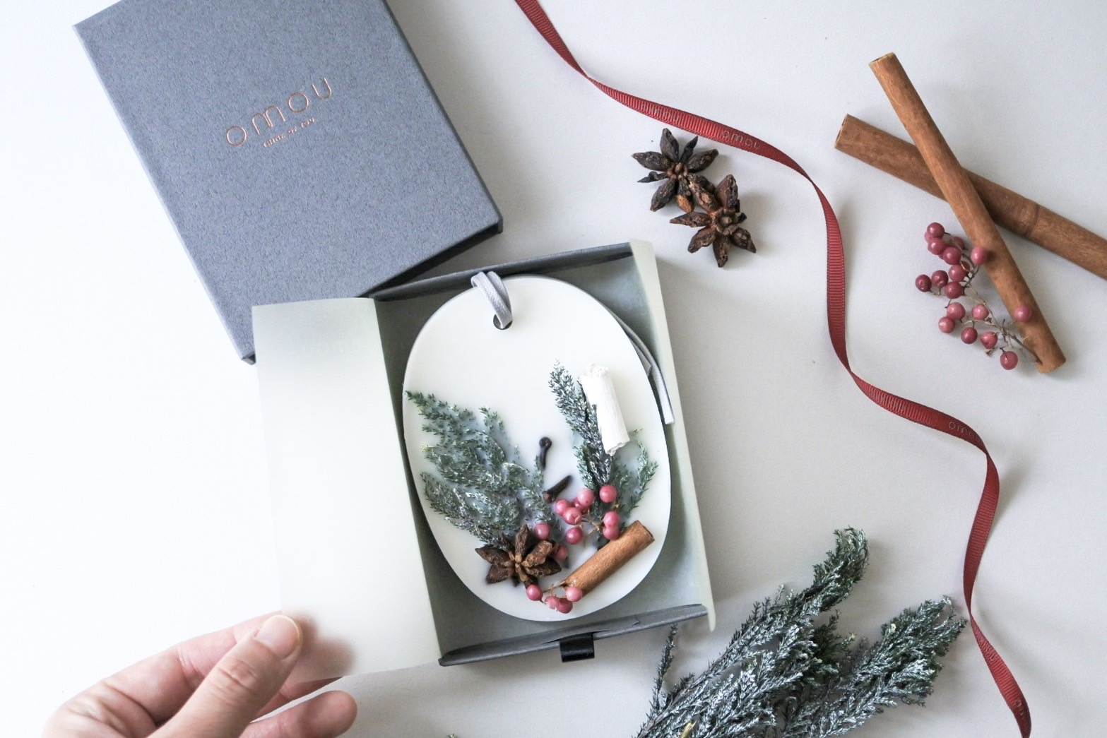 期間限定クリスマスのアロマサシェ