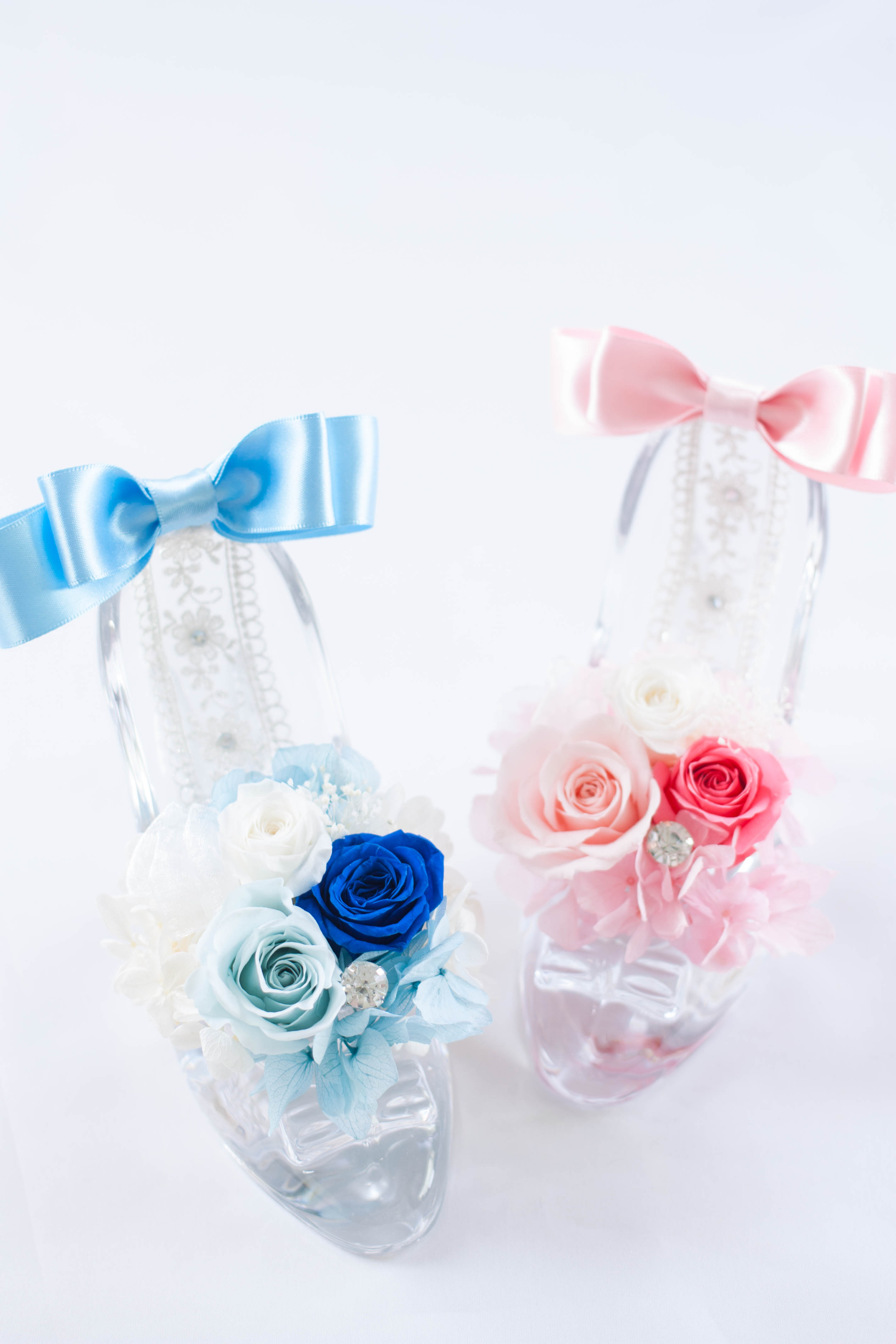 プリザーブドフラワー 『ガラスの靴』