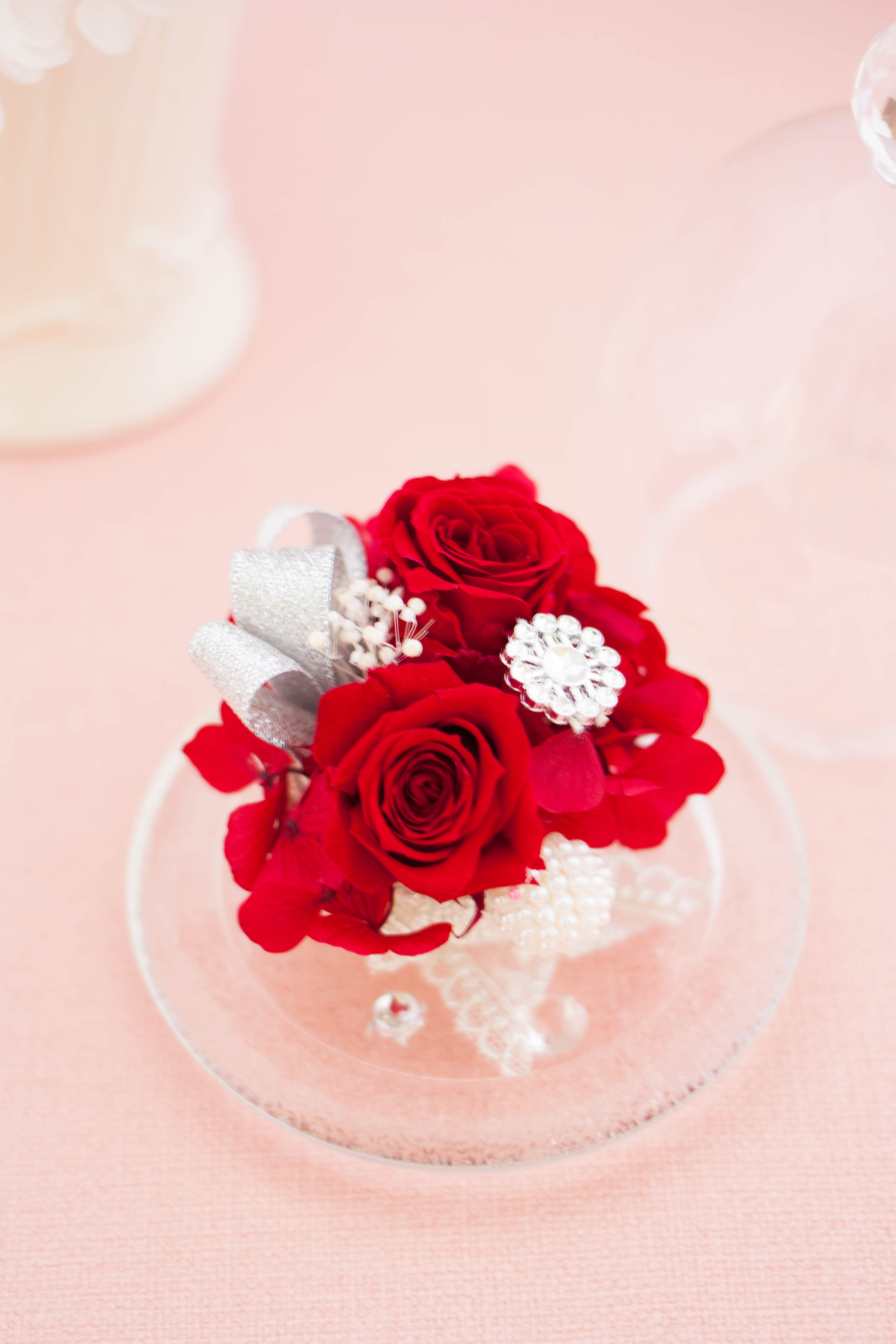 プリザーブドフラワー 『chouette diamont シュエット・ディアマン』