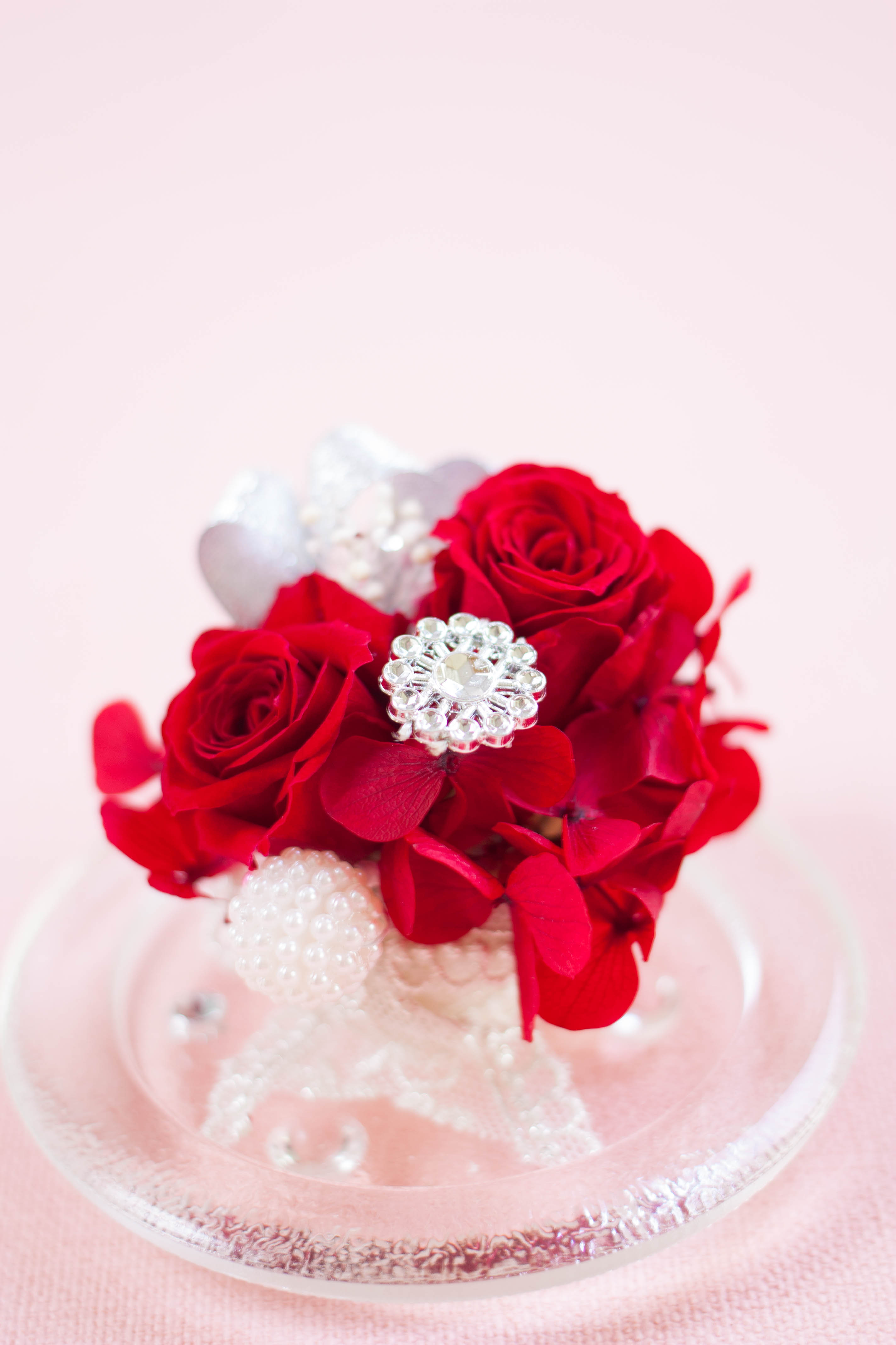 プリザーブドフラワー 『chouette diamont シュエット・ディアマン』