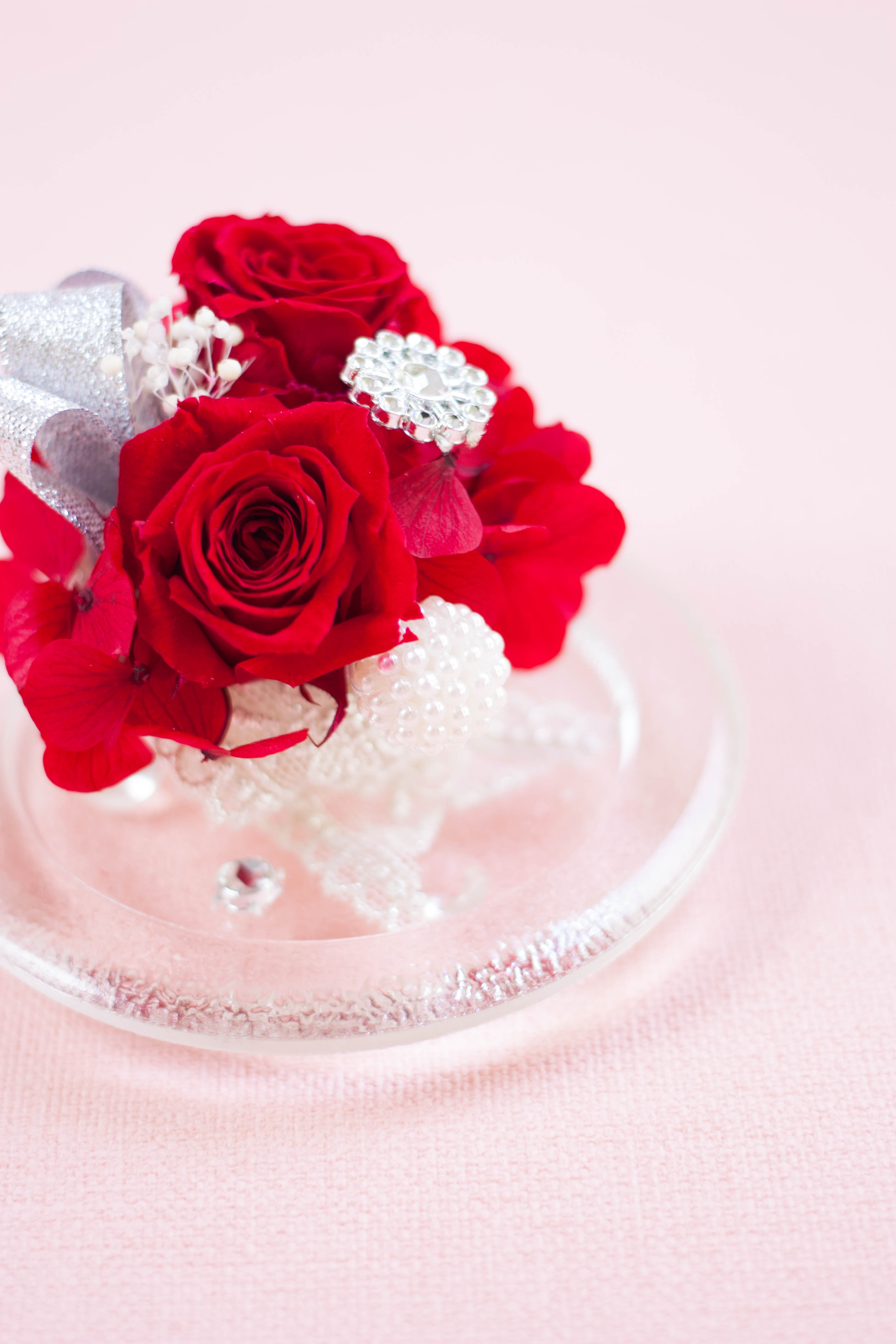 プリザーブドフラワー 『chouette diamont シュエット・ディアマン』