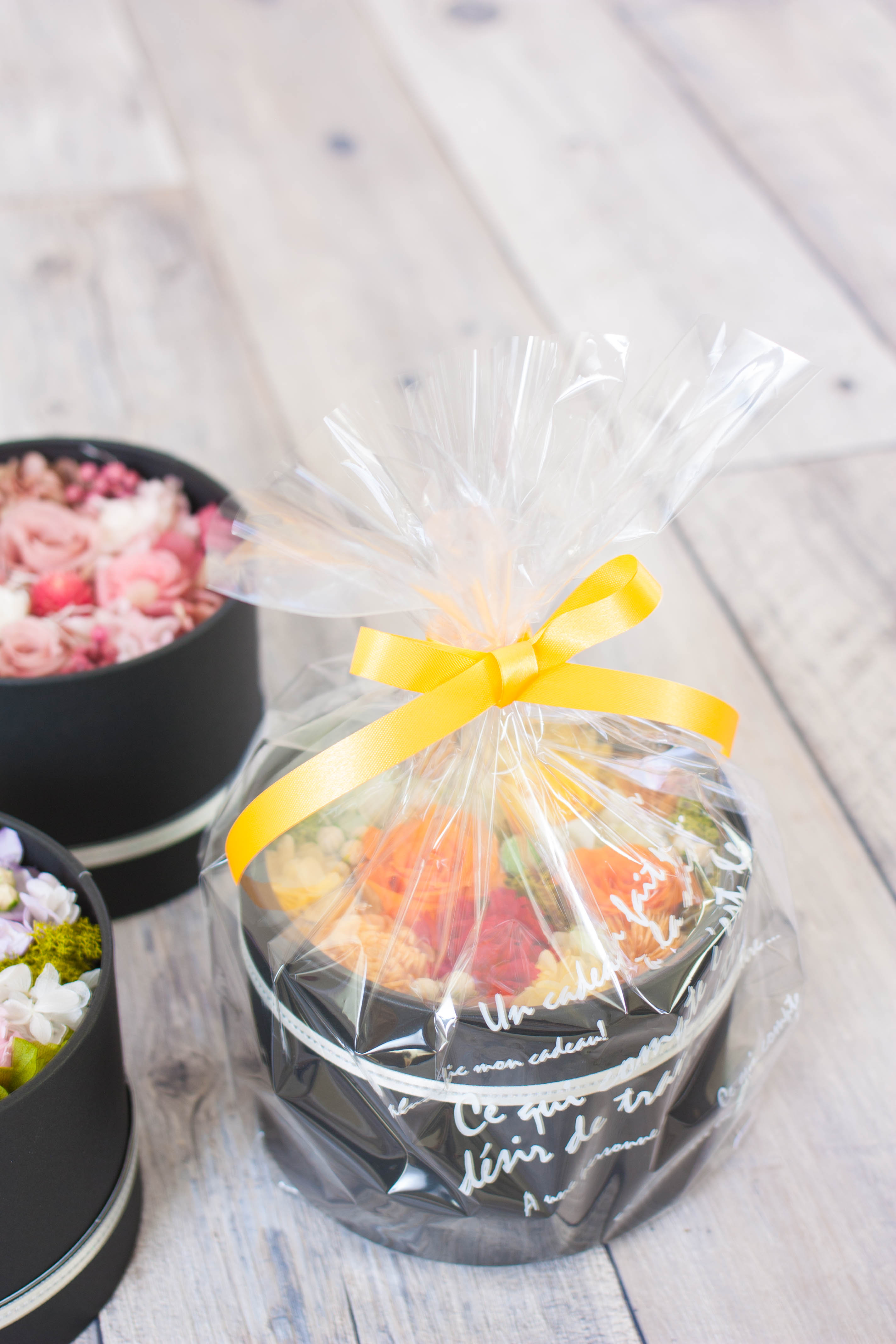 プリザーブドフラワー 『chouette diamont シュエット・ディアマン』