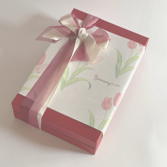 オシャレな前開き肌着（フラワー）