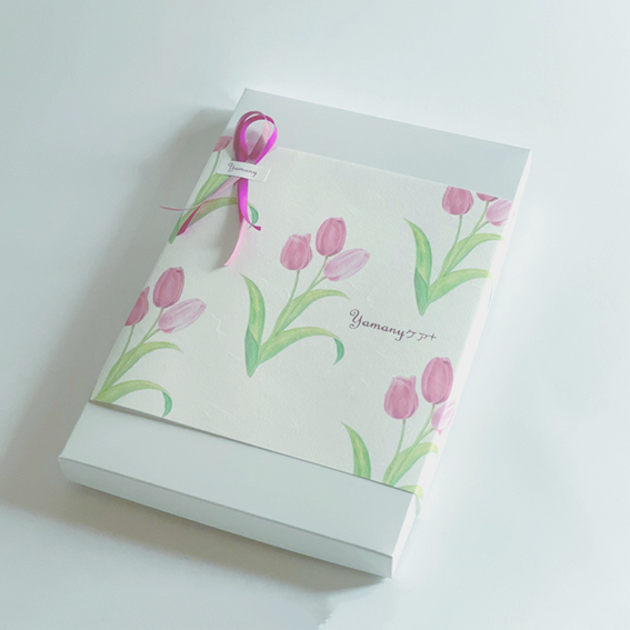 オシャレな前開き肌着（フラワー）