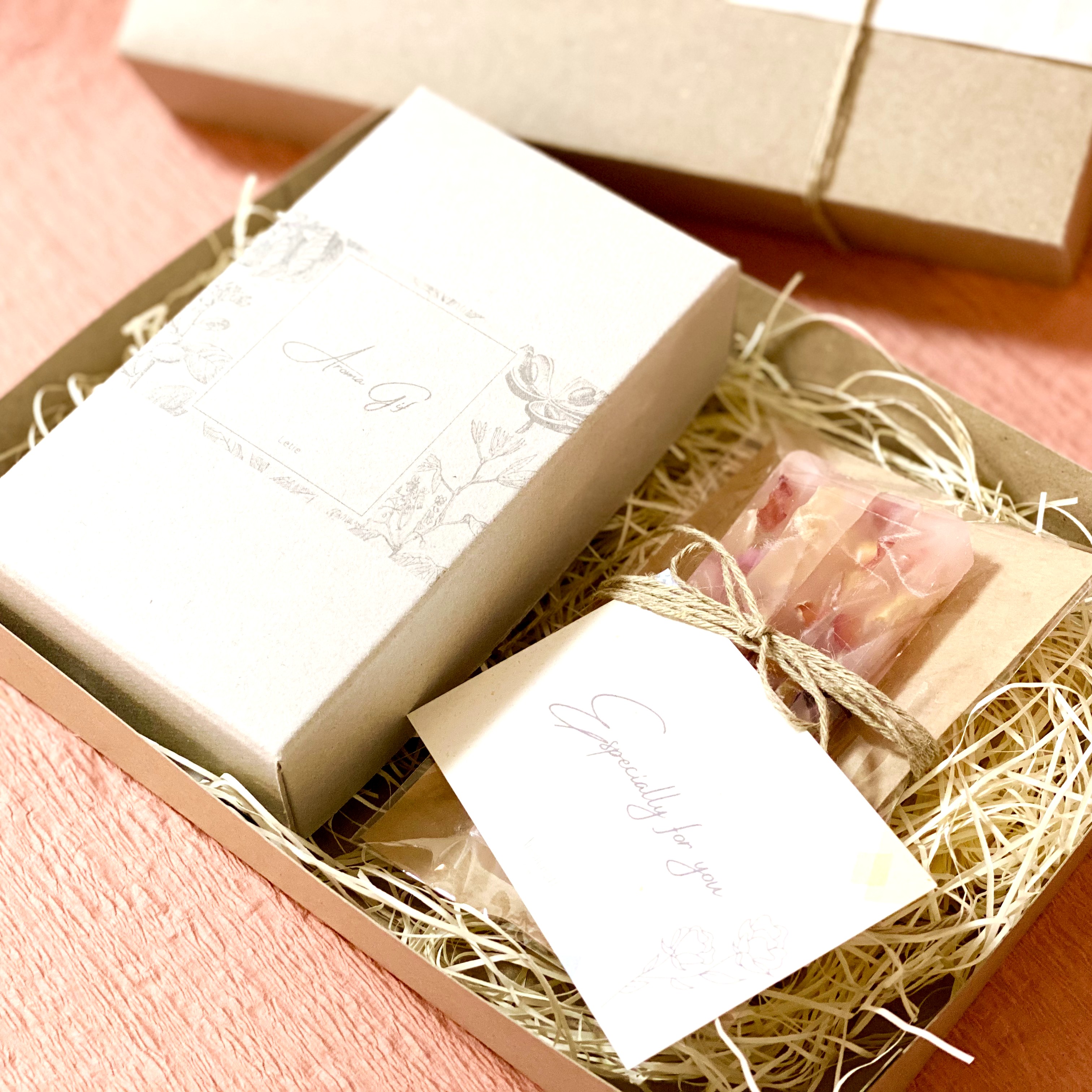 ナチュラルルームスプレー＆ソリッドパフューム　ギフトセット 