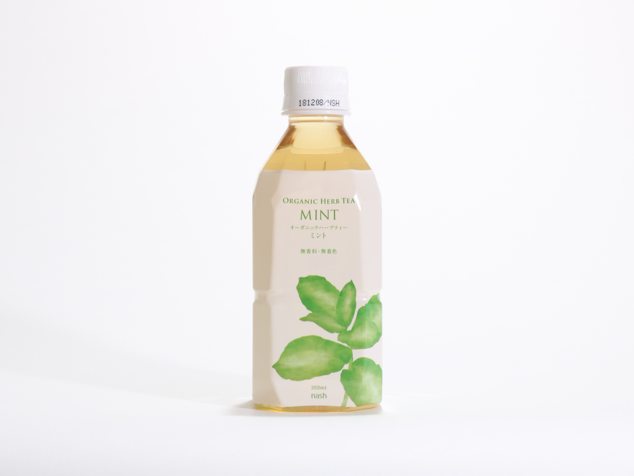 オーガニックハーブティー ミント 350ml  × 24本セット