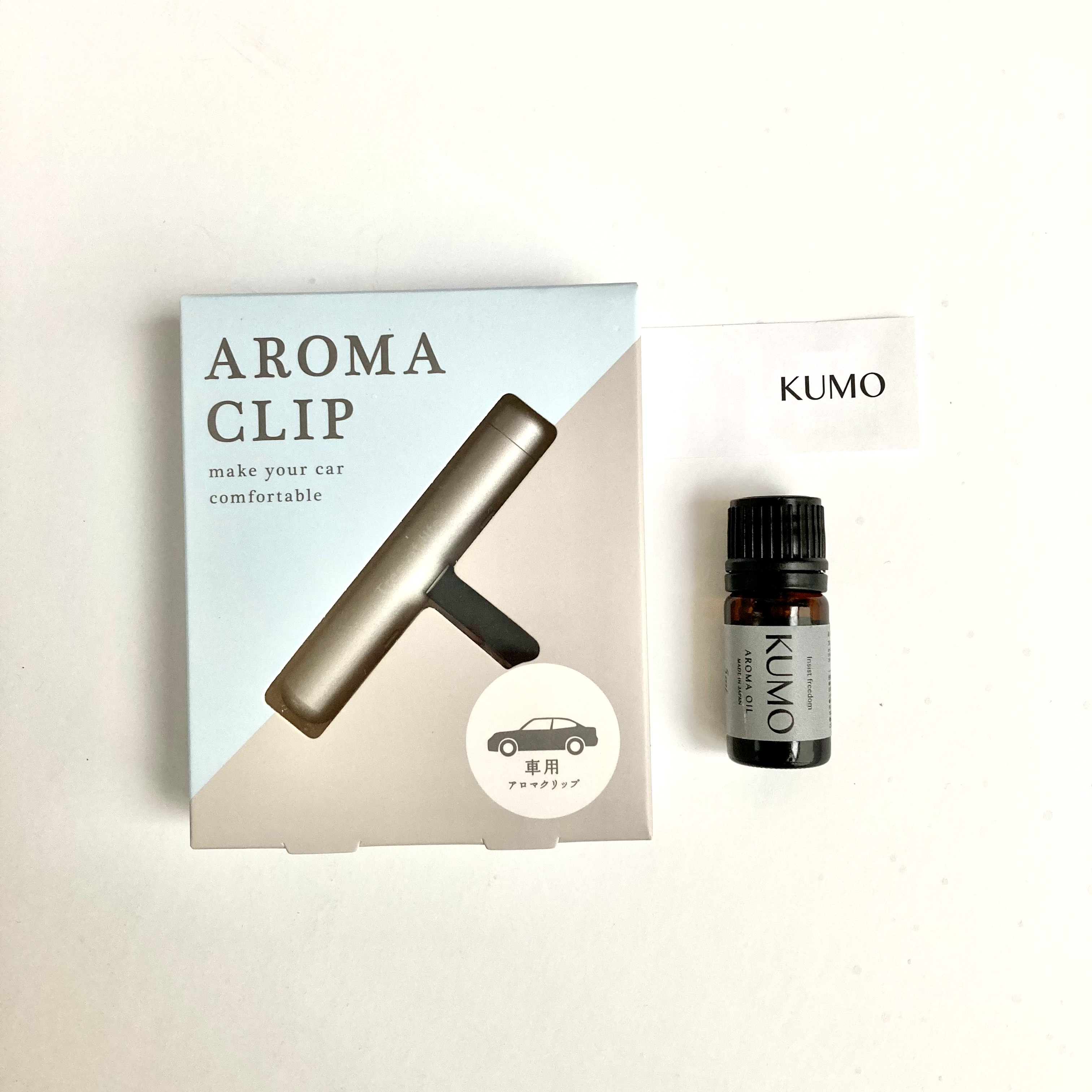 【KUMO】カークリップギフト