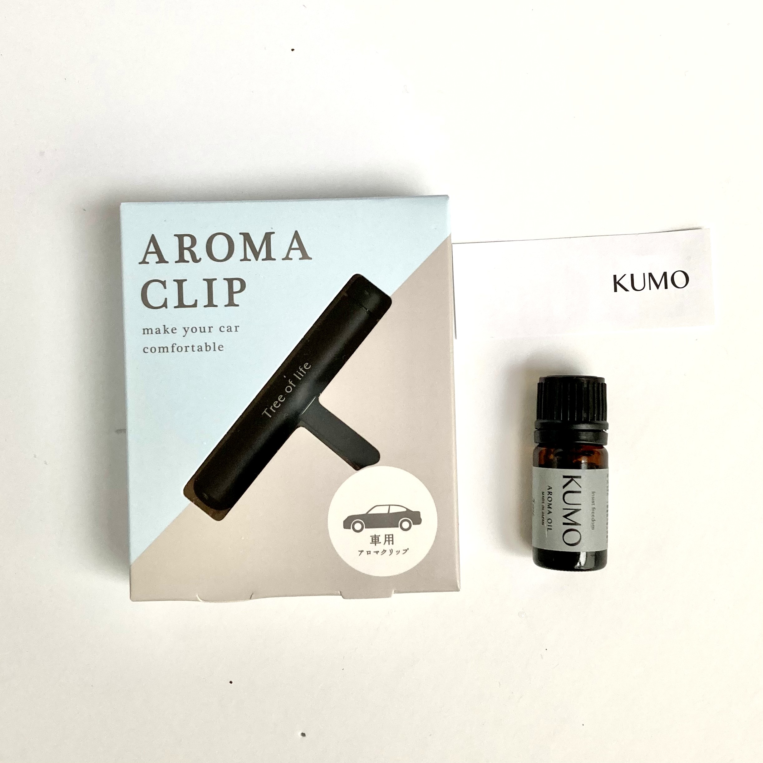 【KUMO】カークリップギフト