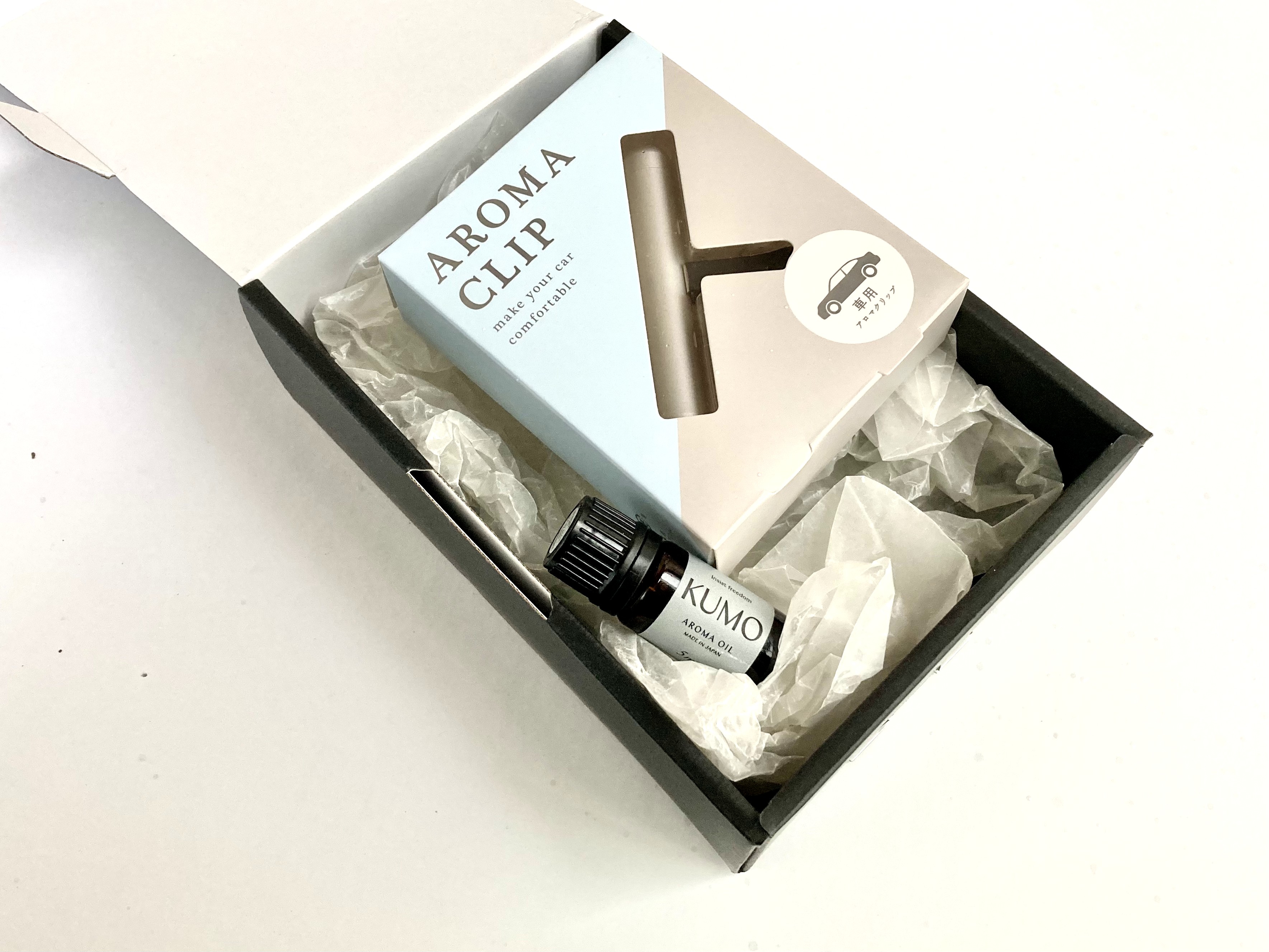 【KUMO】カークリップギフト