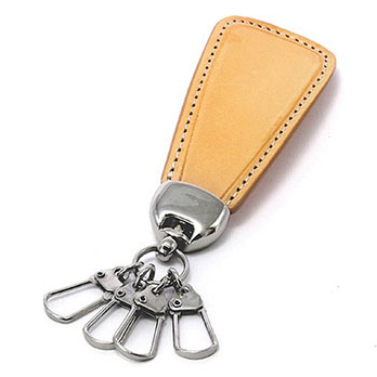 イタリアンレザー 靴ベラキーホルダー