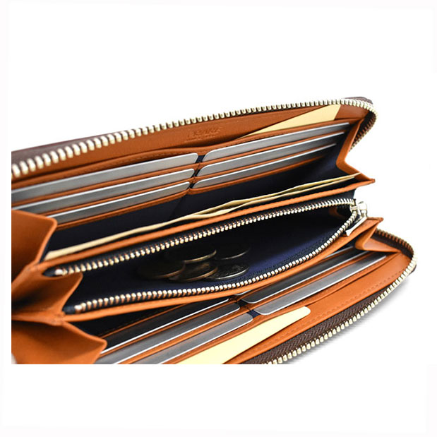 コードバン ラウンドジップウォレット【日本製/本革】