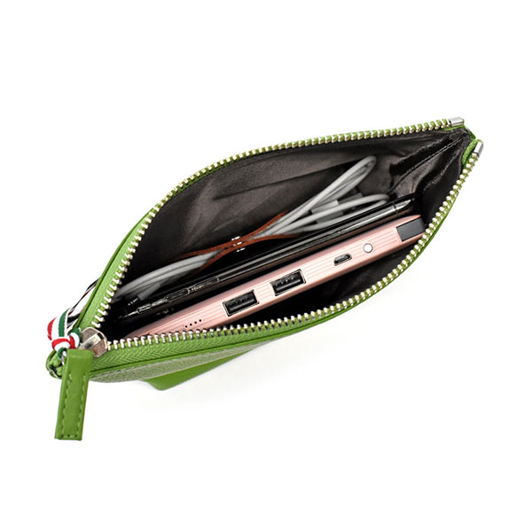 イタリアンレザー ポーチ