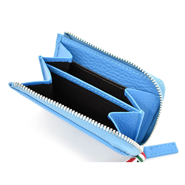 イタリアンレザー Lジップ小銭入