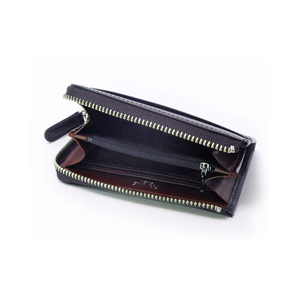 ボックスカーフヴェネチアン Lジップ小銭入