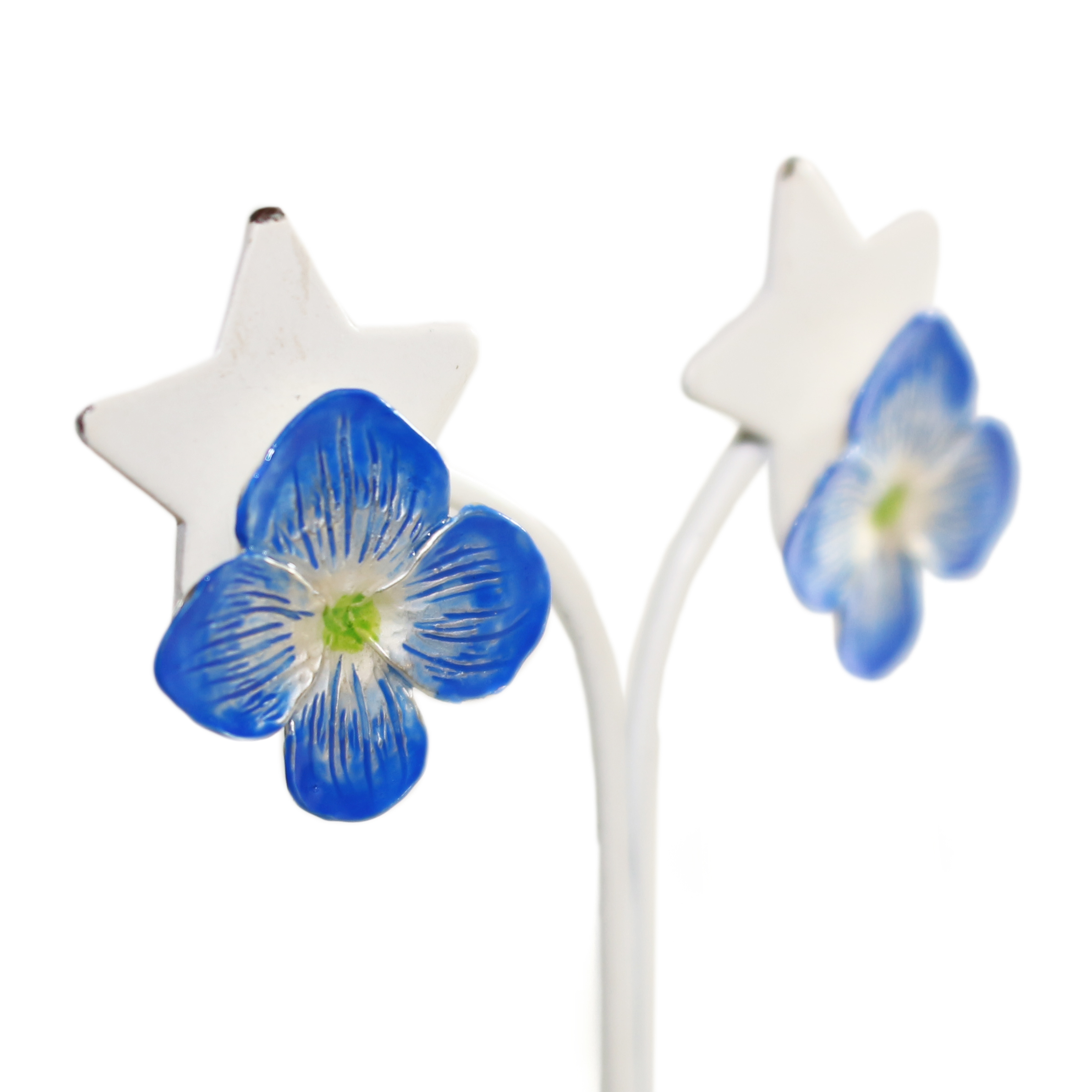 ベロニカオックスフォードブルーピアス