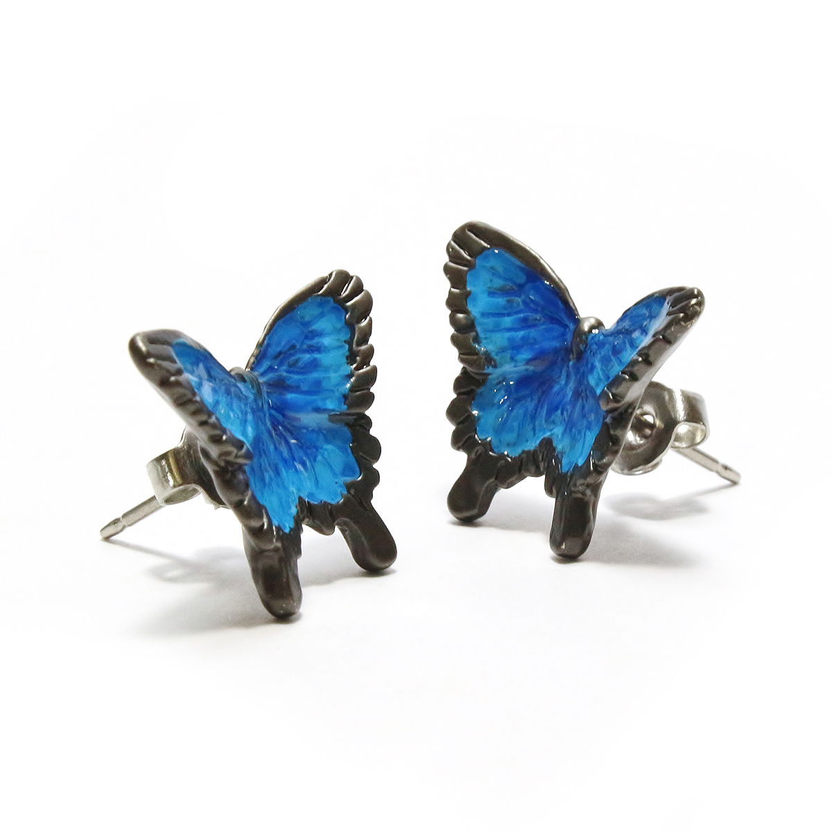 オオルリアゲハピアス