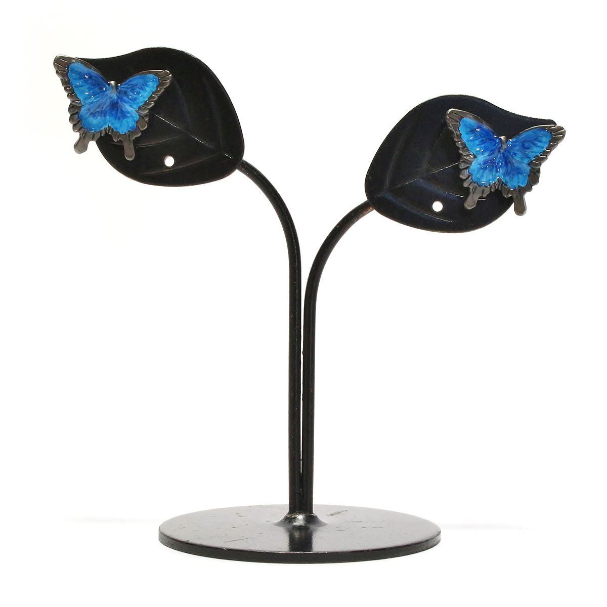 オオルリアゲハピアス