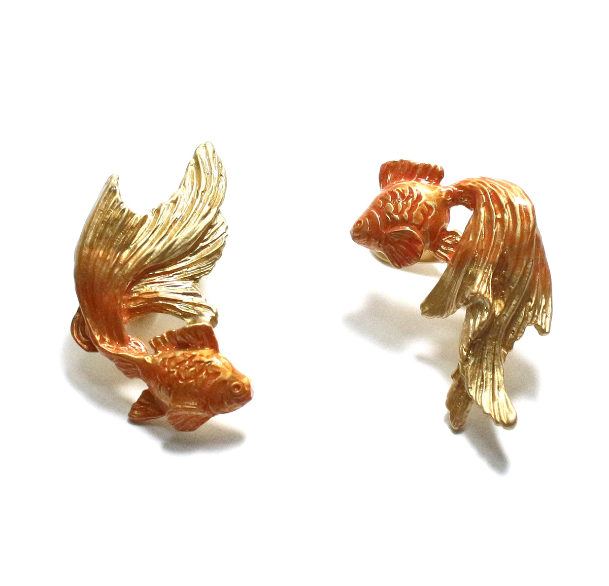金魚イヤリングGD