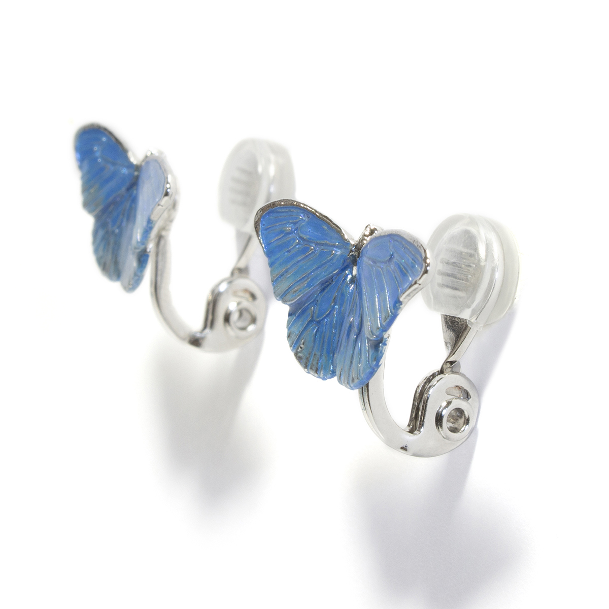 モルフォチョウイヤリング