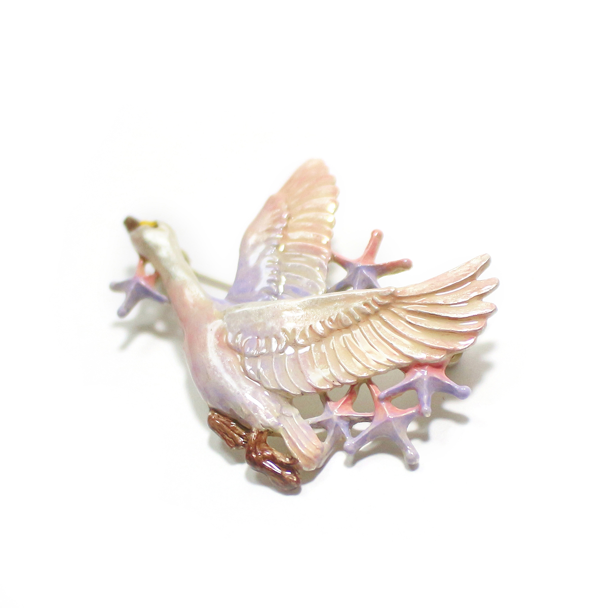 白鳥星雲ブローチ