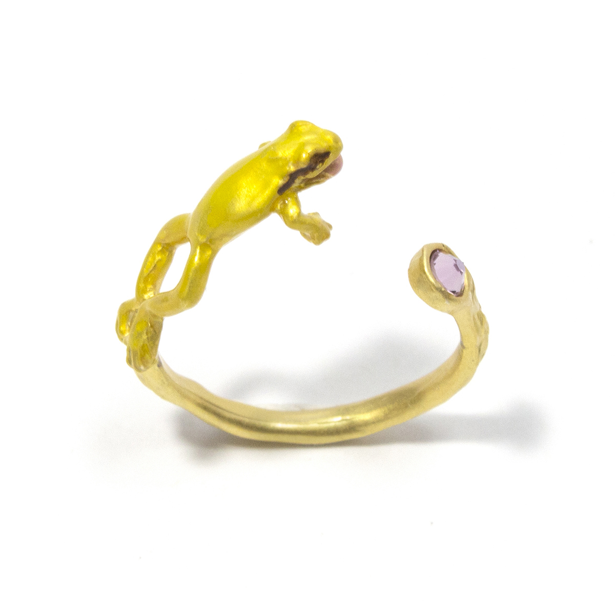 カエルぴょんリング