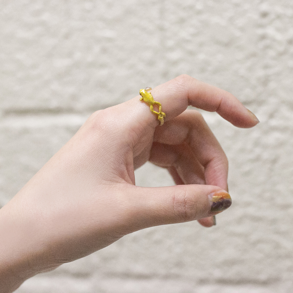 カエルぴょんリング