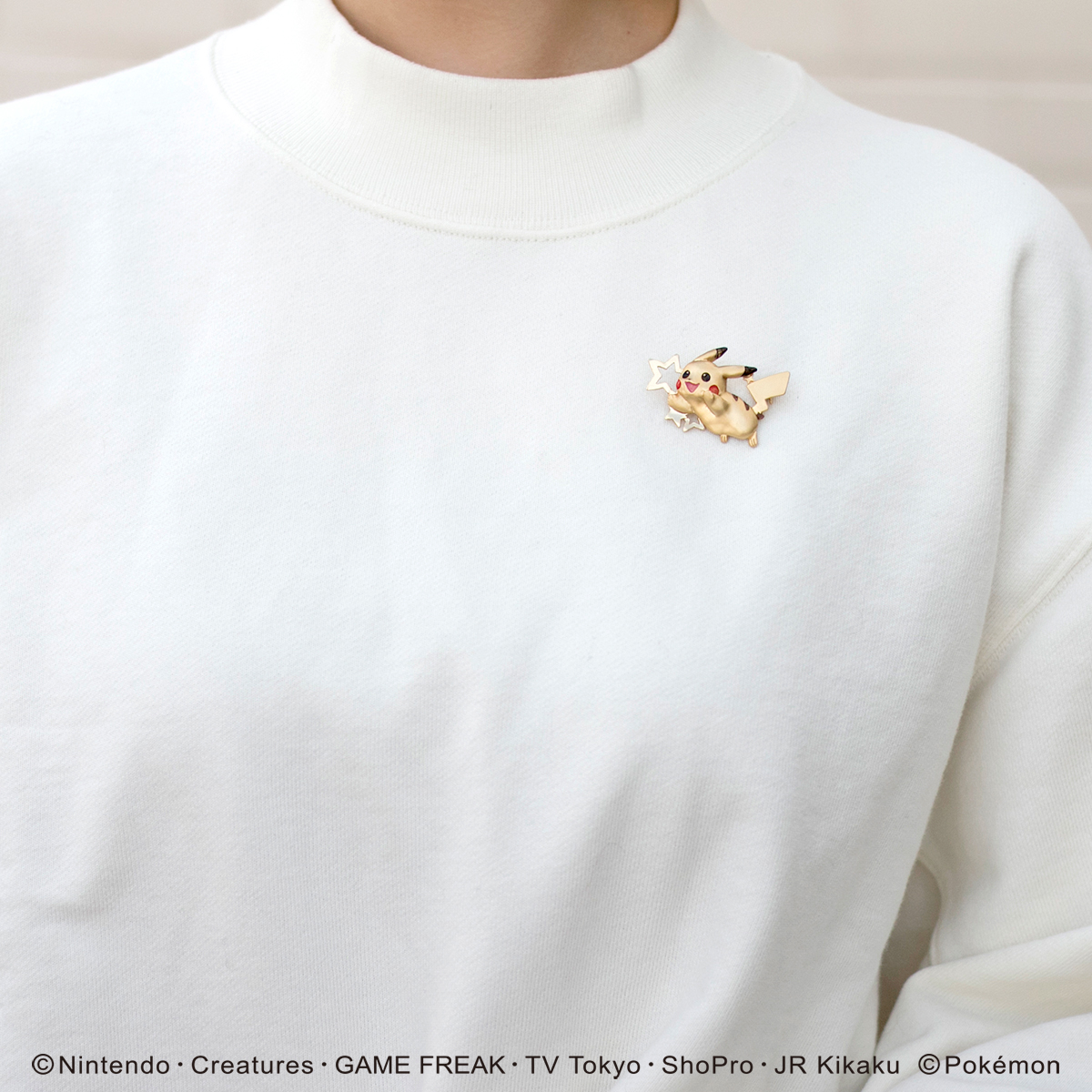 ピカチュウブローチ
