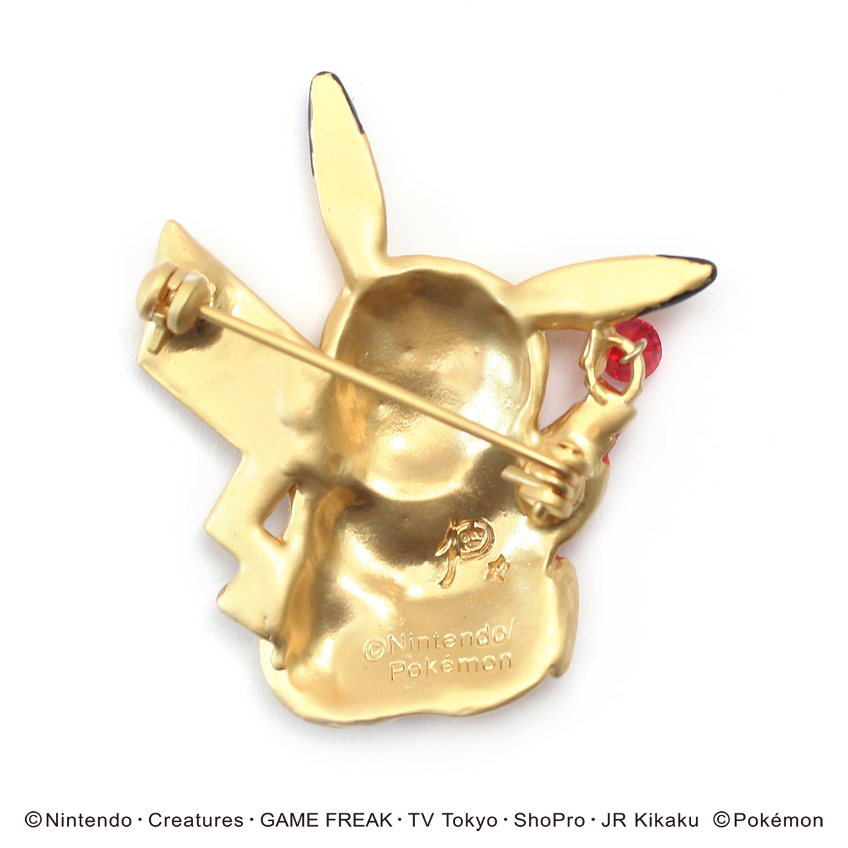 ピカチュウとケチャップ　ブローチ