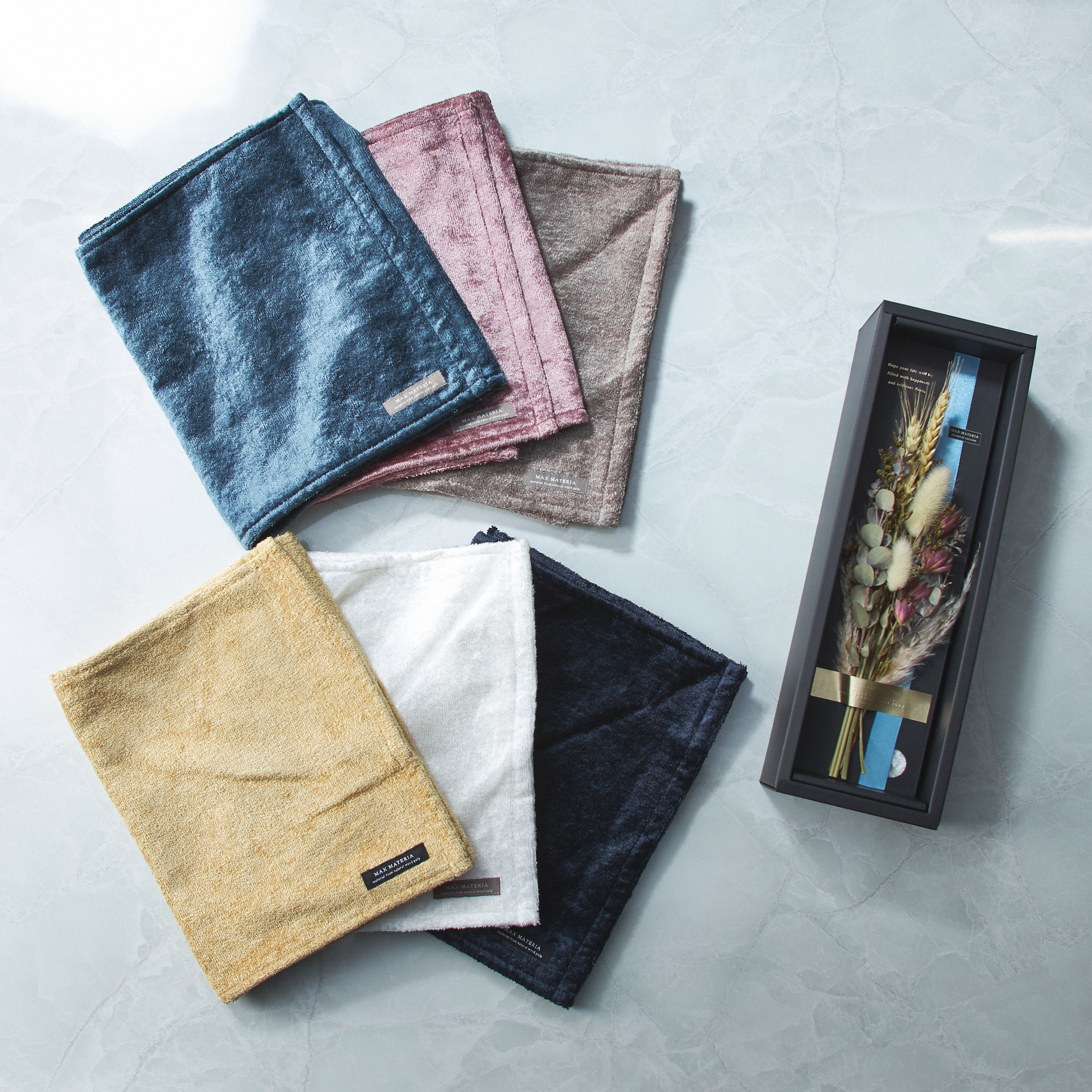 BRILLIANT花箱フェイスタオル【ハーベスト】