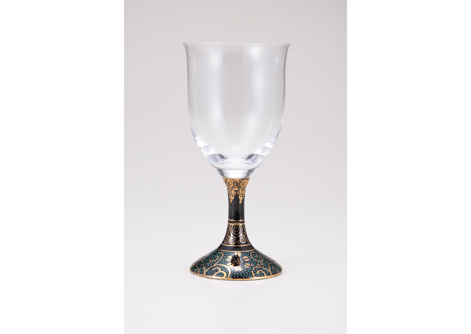 ペアワイングラス大(無地) 白粒鉄仙・青粒鉄仙 | 九谷和グラスの