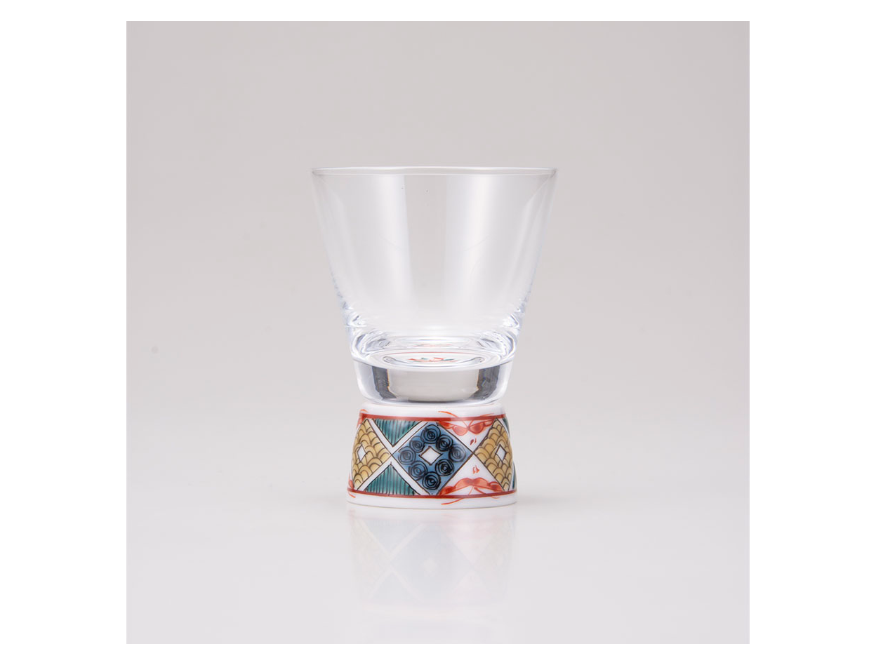 九谷ちろり冷酒器揃 白粒鉄仙 | 九谷和グラスのプレゼント・ギフト通販