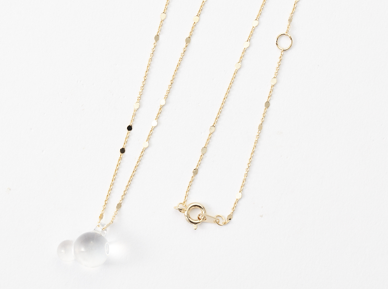 クラフトガラス Oyako（ネックレス）