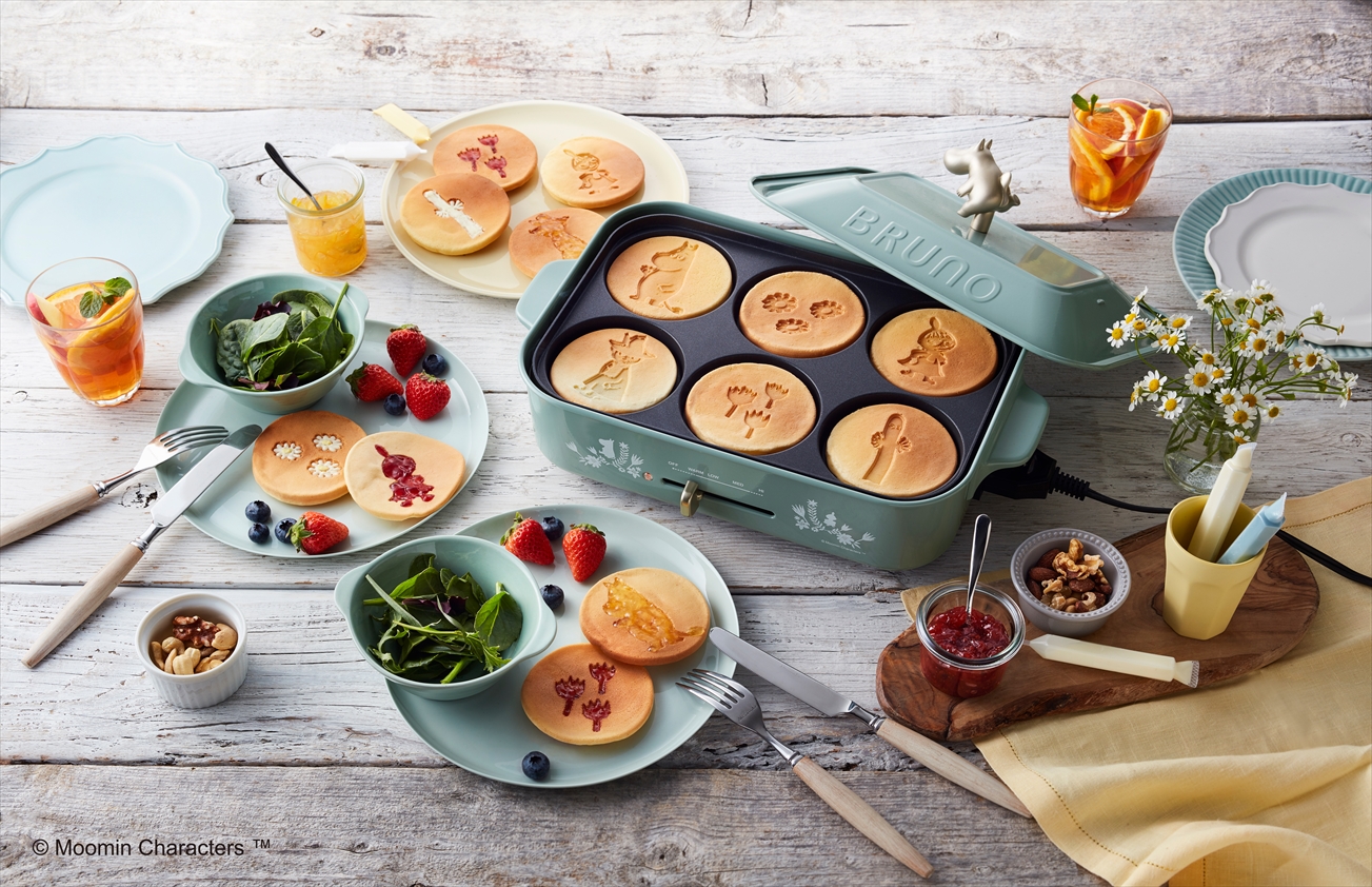 ムーミン コンパクトホットプレート | BRUNO（ブルーノ）のプレゼント  