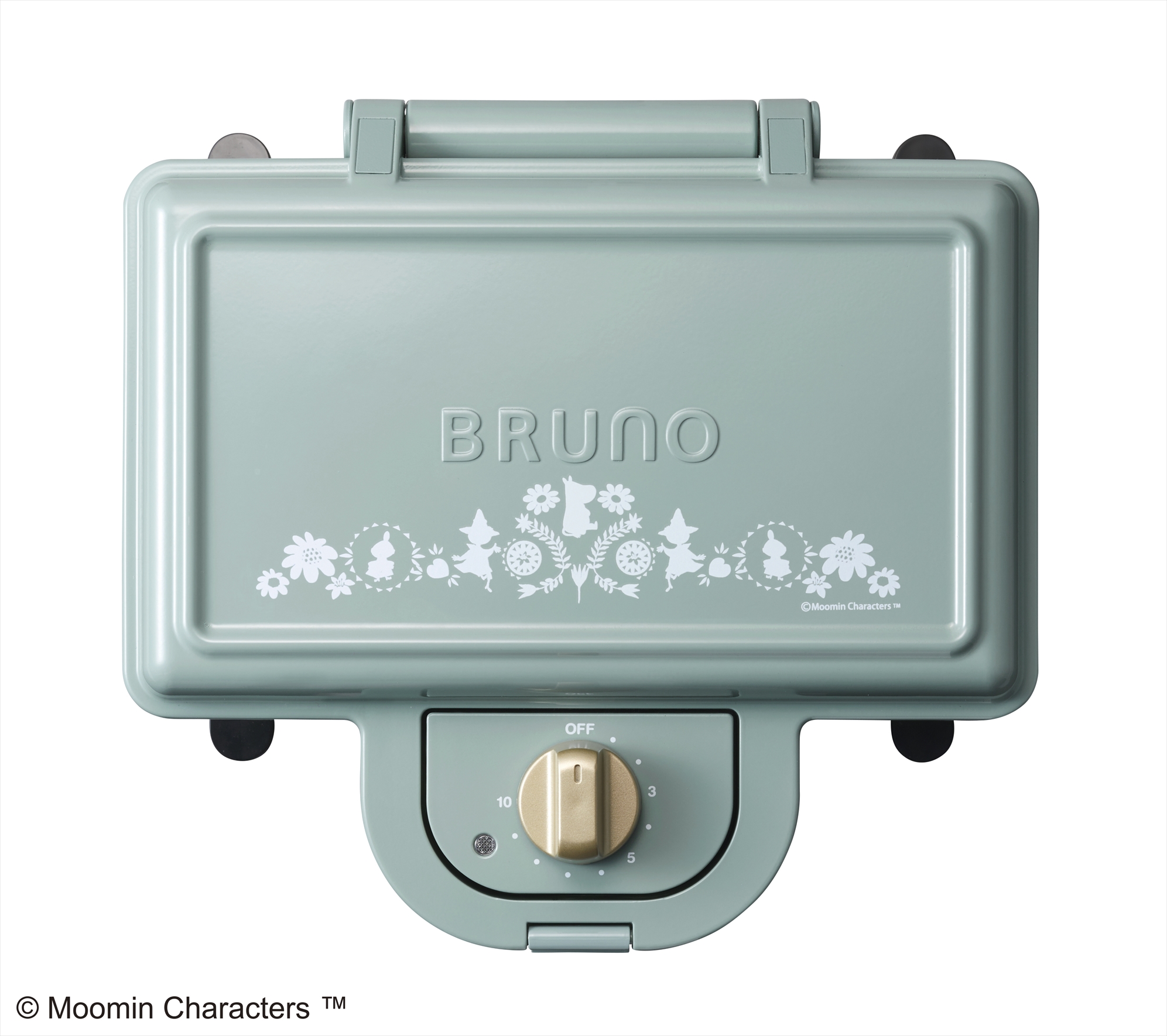 ムーミン ホットサンドメーカー ダブル | BRUNO（ブルーノ）の 