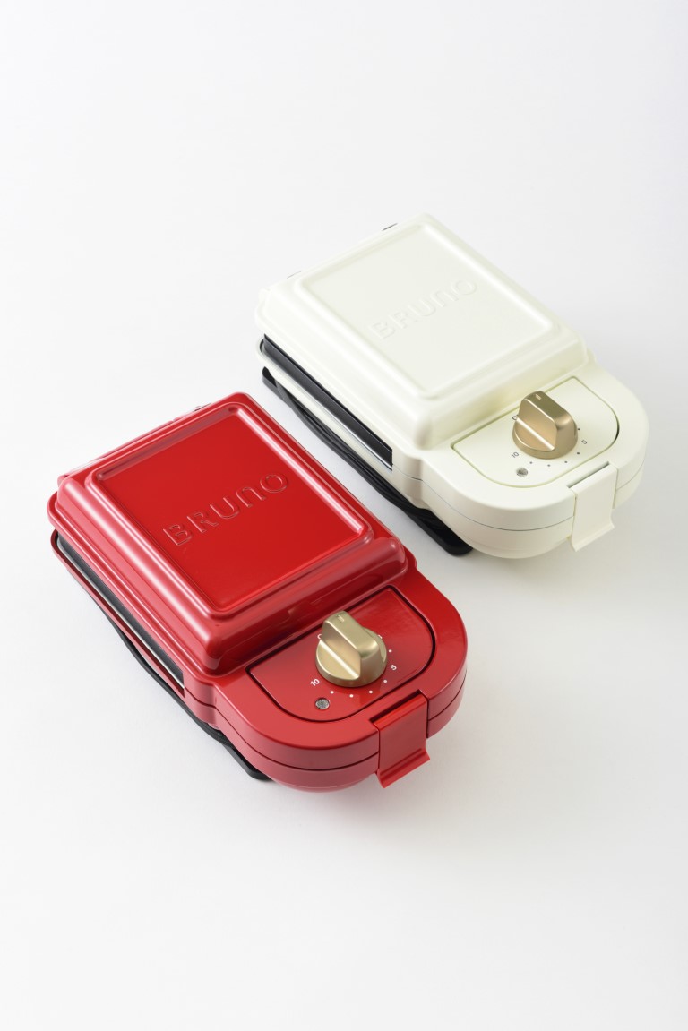 【2点セット】ホットサンドメーカー　シングル＆ドーナツプレート