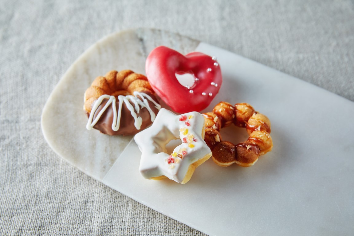 【2点セット】ホットサンドメーカー　シングル＆ドーナツプレート