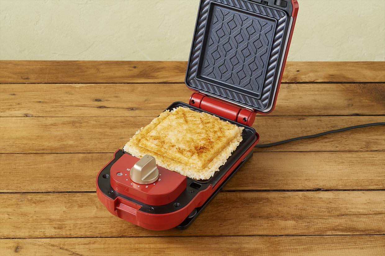 【2点セット】ホットサンドメーカー　シングル＆ドーナツプレート